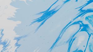 Preview wallpaper stains, texture, abstraction, blue, white