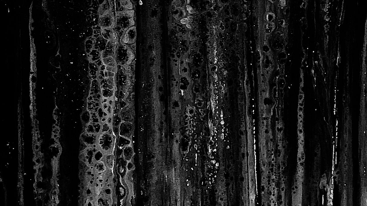 Wallpaper stains, texture, bw, abstraction