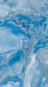 Preview wallpaper stains, texture, liquid, blue, abstraction