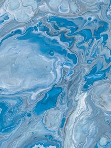 Preview wallpaper stains, texture, liquid, blue, abstraction