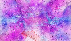 Preview wallpaper stains, texture, watercolor, pink
