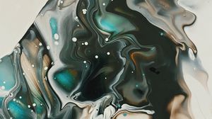 Preview wallpaper stains, waves, paint, liquid, abstraction, colorful