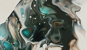 Preview wallpaper stains, waves, paint, liquid, abstraction, colorful