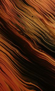 Preview wallpaper stains, waves, paint, liquid, abstraction, brown