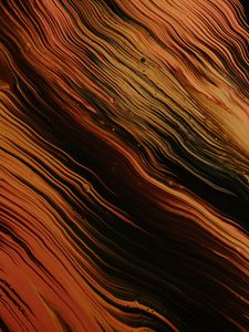 Preview wallpaper stains, waves, paint, liquid, abstraction, brown