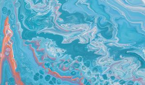 Preview wallpaper stains, waves, spots, abstraction, paint