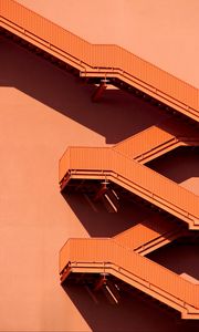 Preview wallpaper staircase, architecture, construction, symmetry, minimalism