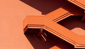 Preview wallpaper staircase, architecture, construction, symmetry, minimalism