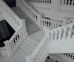 Preview wallpaper staircase, architecture, white, marble