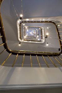 Preview wallpaper staircase, bottom view, light