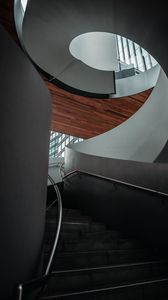 Preview wallpaper staircase, building, architecture, design, modern