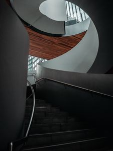 Preview wallpaper staircase, building, architecture, design, modern