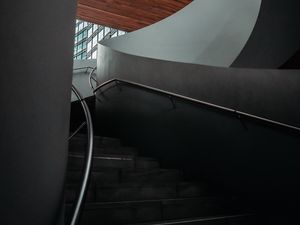 Preview wallpaper staircase, building, architecture, design, modern