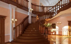 Preview wallpaper staircase, room, passageway, design, interior