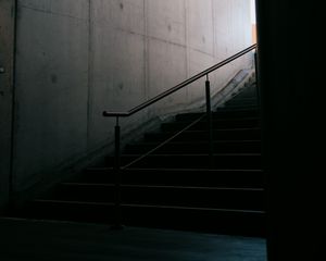 Preview wallpaper staircase, room, tunnel