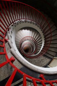 Preview wallpaper staircase, spiral, depth, architecture