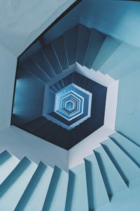 Preview wallpaper staircase, spiral, minimalism, light, architecture