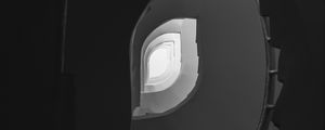 Preview wallpaper staircase, spiral staircase, bw, bottom view