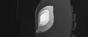 Preview wallpaper staircase, spiral staircase, bw, bottom view