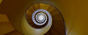 Preview wallpaper staircase, spiral, steps, architecture, construction