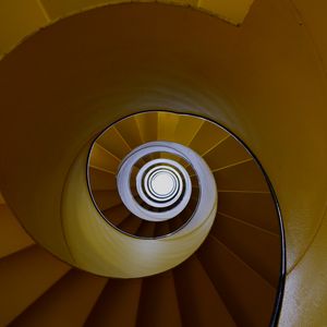 Preview wallpaper staircase, spiral, steps, architecture, construction