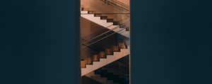 Preview wallpaper staircase, steps, facade, building