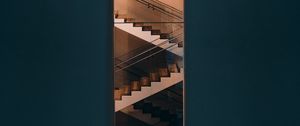 Preview wallpaper staircase, steps, facade, building