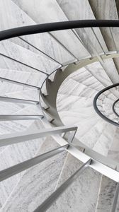 Preview wallpaper staircase, twisting, spiral, marble