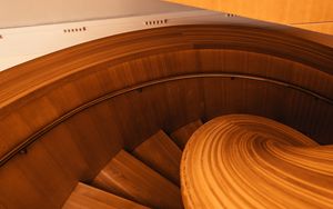 Preview wallpaper staircase, wooden, surface