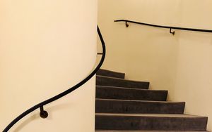 Preview wallpaper stairs, architecture, construction, minimalism