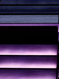 Preview wallpaper stairs, backlight, neon, purple, texture