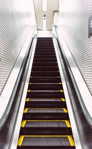 Preview wallpaper stairs, escalator, steps, subway