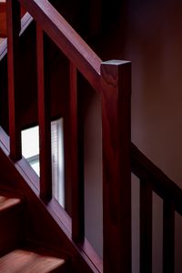 Preview wallpaper stairs, railings, wooden, brown