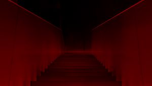 Preview wallpaper stairs, steps, backlight, dark