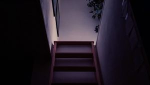 Preview wallpaper stairs, steps, room, dark