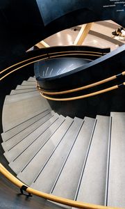 Preview wallpaper stairs, steps, spiral, architecture