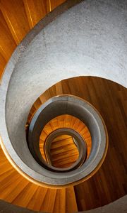 Preview wallpaper stairs, twisting, spiral