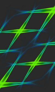 Preview wallpaper star, background, line, green, patterns