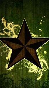 Preview wallpaper star, dark, pattern