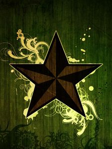 Preview wallpaper star, dark, pattern