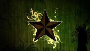 Preview wallpaper star, dark, pattern