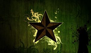 Preview wallpaper star, dark, pattern