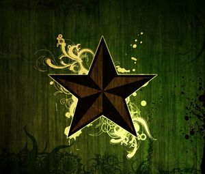 Preview wallpaper star, dark, pattern