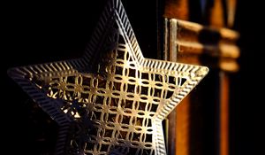 Preview wallpaper star, decoration, beads