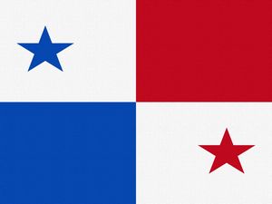 Preview wallpaper star, flag, panama