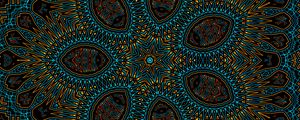 Preview wallpaper star, fractal, pattern, lines, abstraction