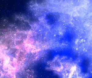 Preview wallpaper star, galaxy, glow, light
