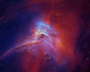 Preview wallpaper star, nebula, glow