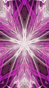 Preview wallpaper star, rays, lines, purple, abstraction