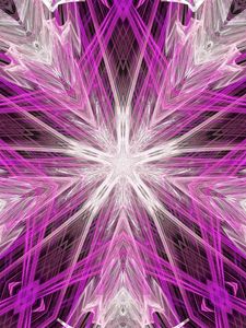 Preview wallpaper star, rays, lines, purple, abstraction